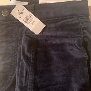 Loft Navy Blue Skinny Pants